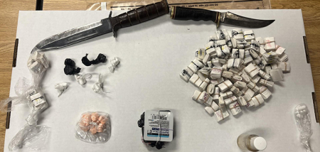 Two people face drug felonies after traffic stop reveals alleged drug stash